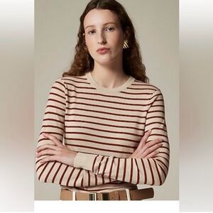 J. Crew Carolyn Fitted Crewneck Sweater